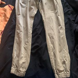 Boy’s khaki joggers.